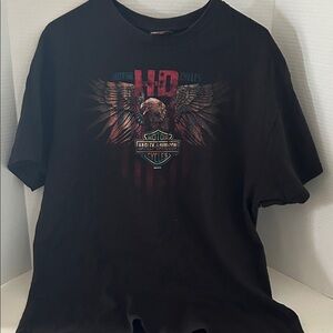 Harley-Davidson Men’s black T-Shirt Large